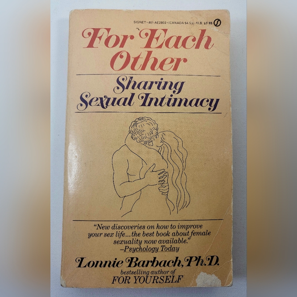 For Each Other Sharing Sexual Intimacy By Ph.D Lonnie Barbach
